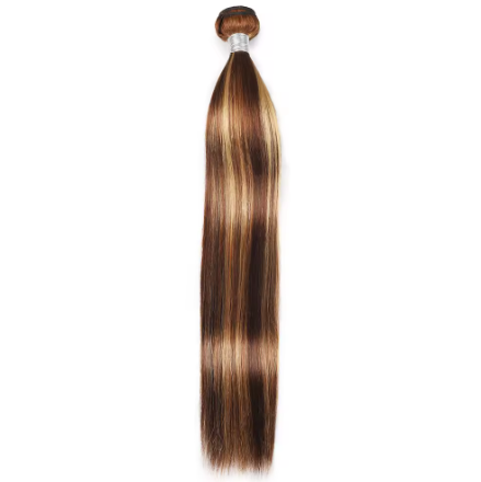 Honey Brown Piano Color Brazilian Human Hair